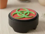 Biohazard weed grinder by Aza-0