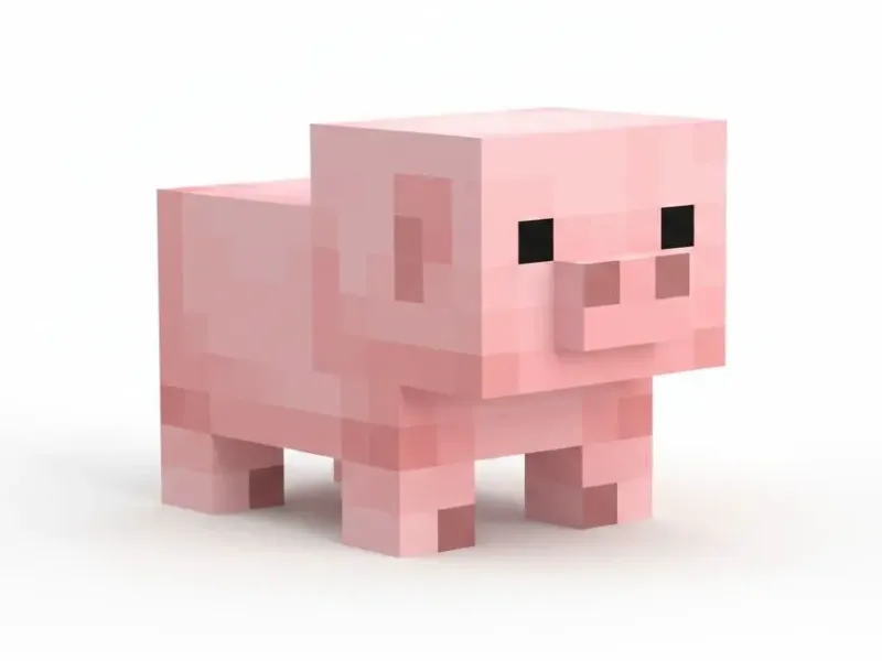 Mini pig/Cerdo chiquito Minecraft