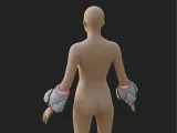 Hello Kitty Juno Cosplay Sleeves Overwatch-2