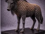 Gnu, Hexa Skulpture-0