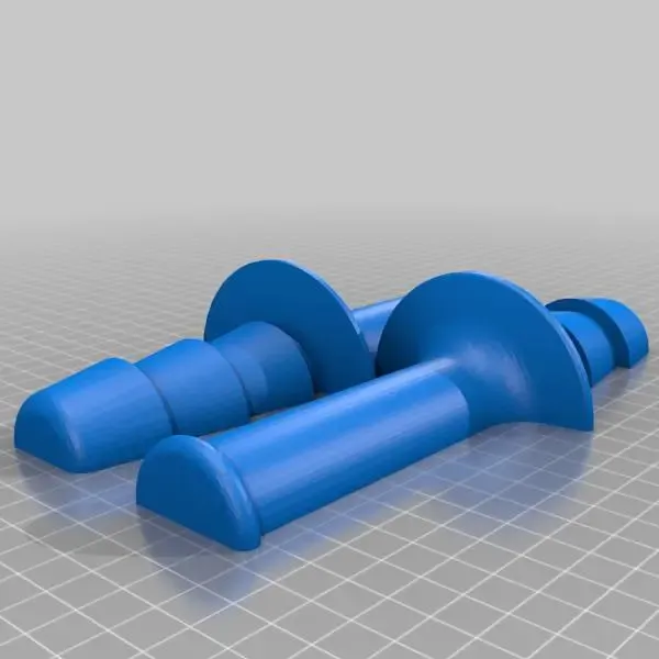 Pool Noodle Handle with alignment pegs