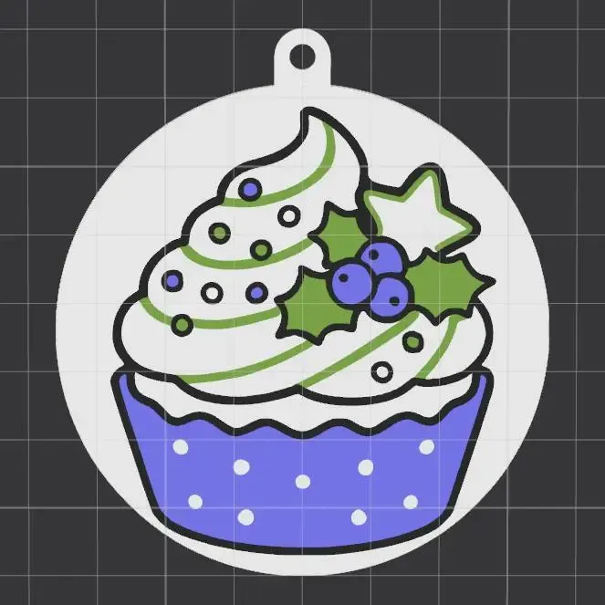 Christmas Cupcake