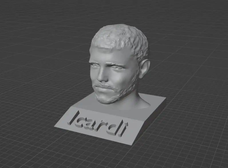 Mauro Icardi Bust - Football Player - Galatasaray