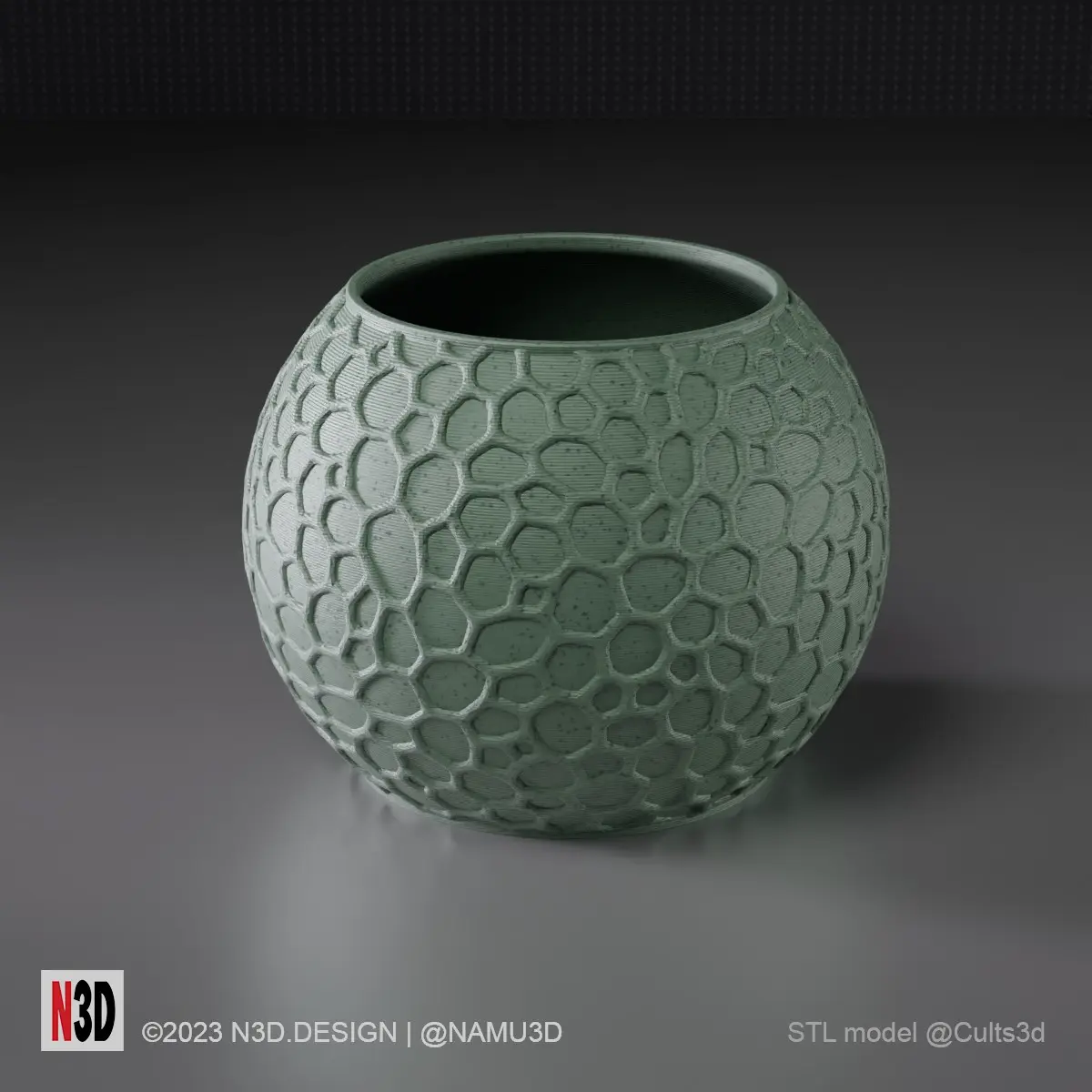 PLANTER 2025 (FREE) VORONOI PLANTER POT