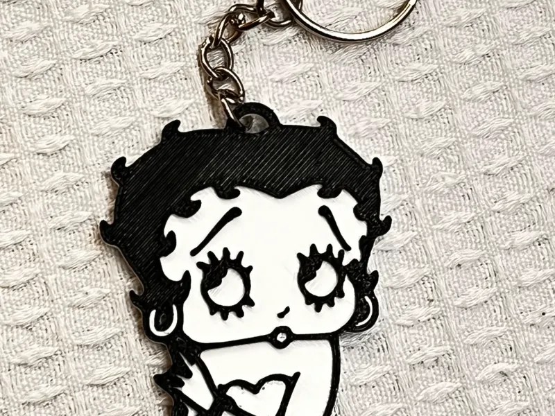 Keychain Betty Boop