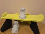 Snowboard Wall Shelf – Modular 3D Printed Wall Storage-4