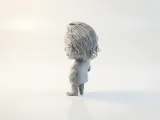 Einstein Chibi Figurine Historical Figure 3D Printable-3