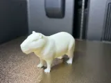 Realistic Capybara Statue-Minimalist Animal Décor-1
