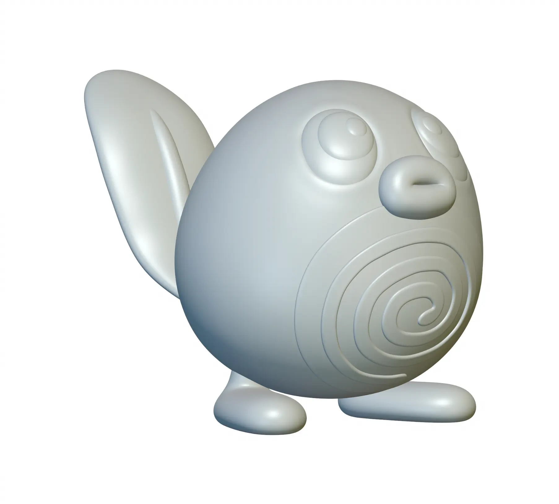 Pokemon Poliwag #60 - Ready for 3D Printing!