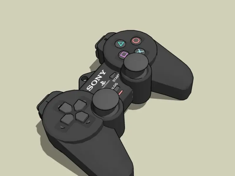 PS2 keychain
