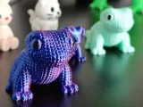 Cute Knitted Gecko-4