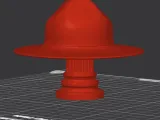 Sombrero Drill Instructor con soporte-2