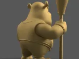 Fun Shrek 3D STL File for Unique Home Decor-6