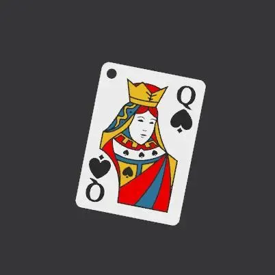 dama de espadas porta chaves