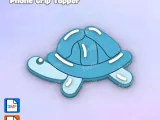 Badge Reel Topper Flat Back turtle balloon-1