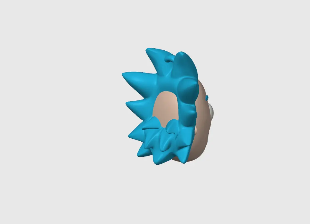Llavero cara Rick Sanchez - Rick y Morty