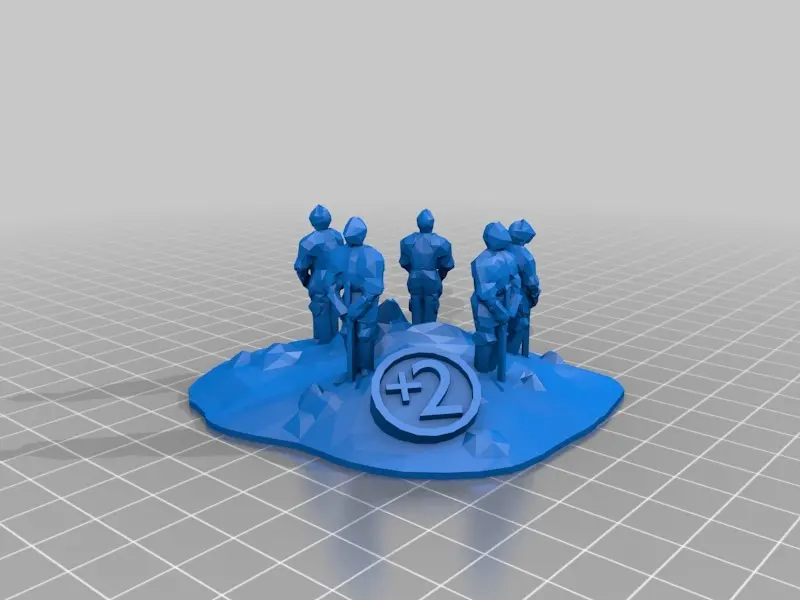 Catan Largest Army Trophy