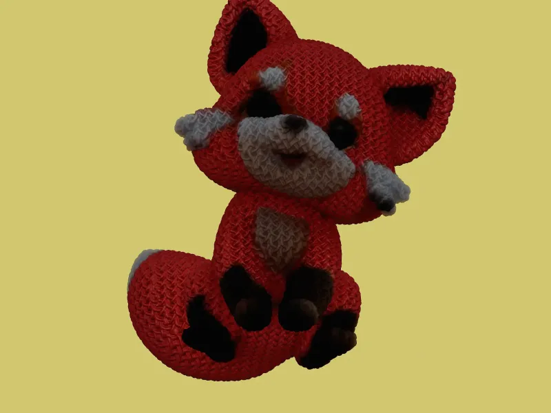 Knitted Red 🦊 Fox
