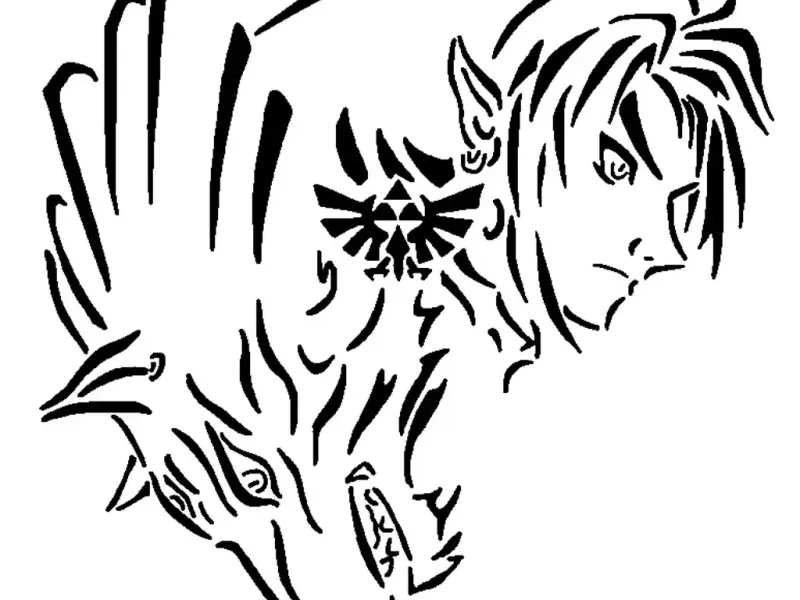 Stencil di Zelda: Twilight Princess