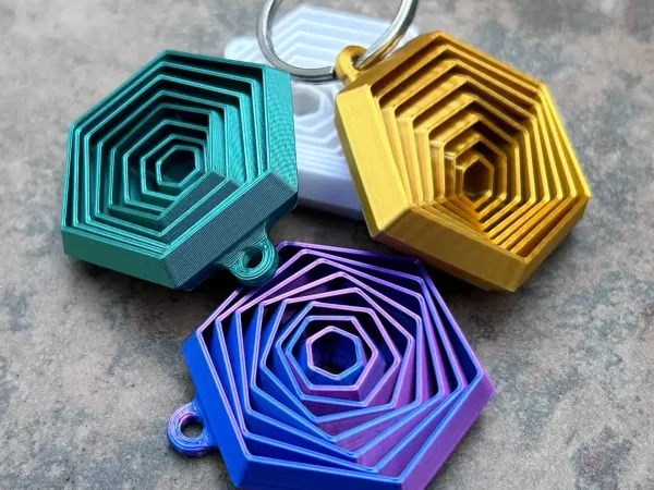 Hex key chain