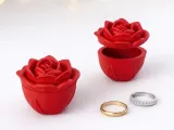 3D Rose Gift Box | Romantic Blooming Flower Jewelry Box-4