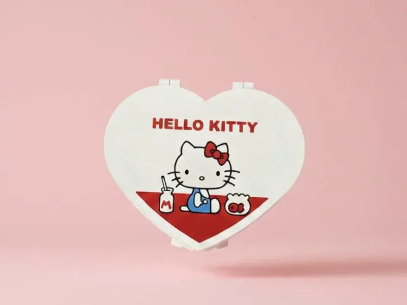 Hello kitty caja almacenamiento box organizador
