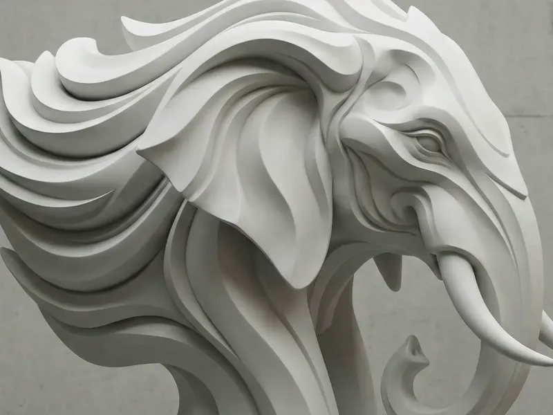 Animal Head Sculpture Figures - Decorative Sculptures - Easy