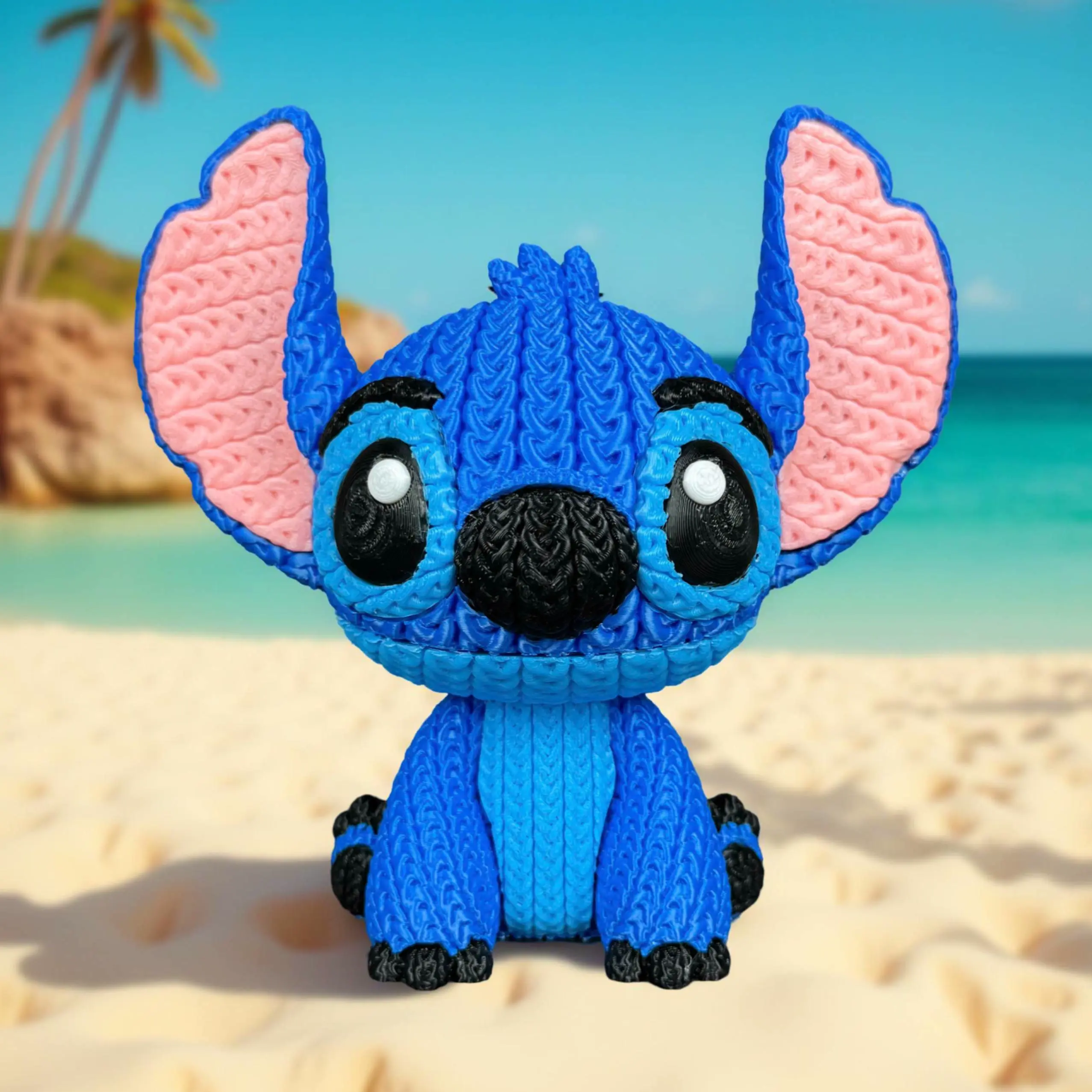 Stitch Knitted - Crochet - Sitting Version - Multiparts