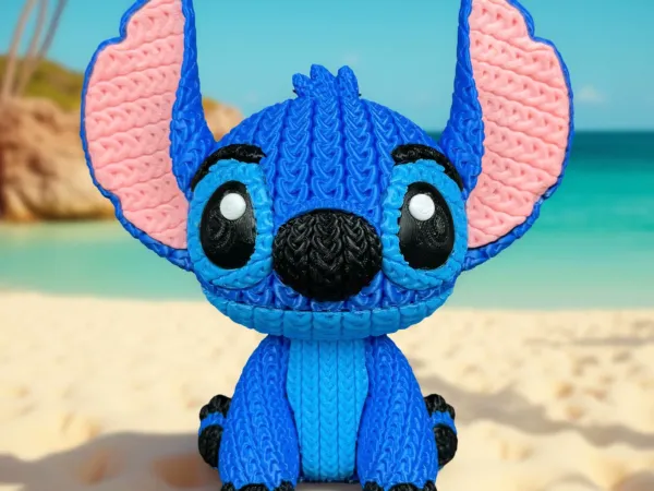 Stitch Knitted - Crochet - Sitting Version - Multiparts