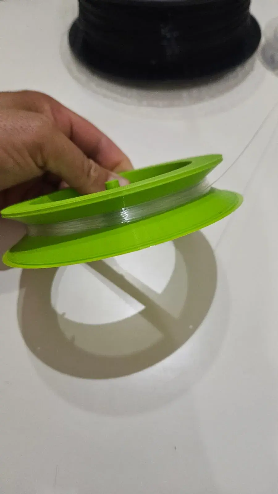 Hand Fishing Rod That Can Be Wound With a Drill