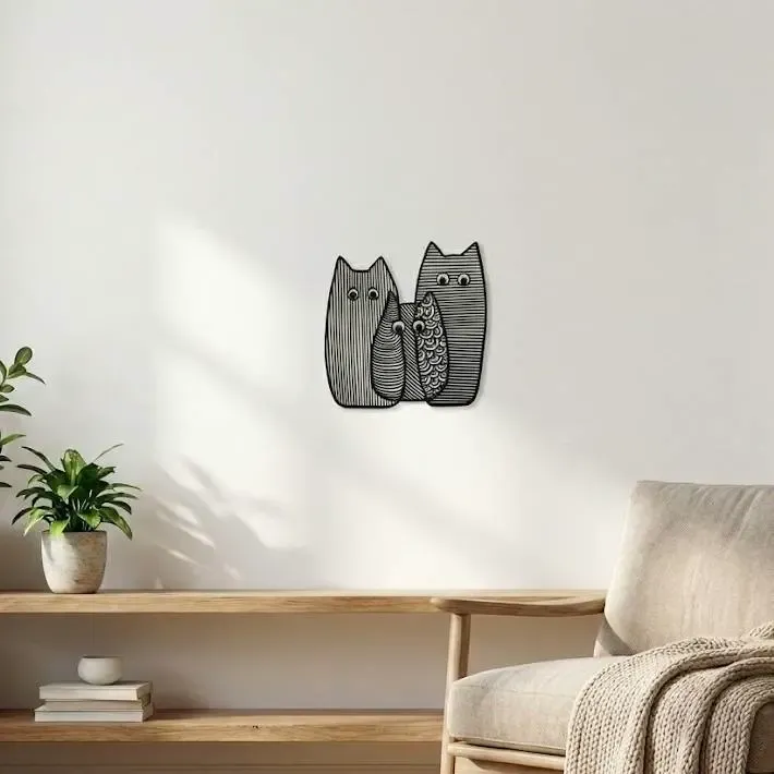The three cats