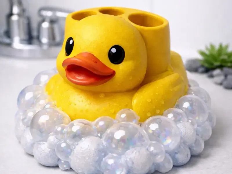 Duck Toothbrush holder