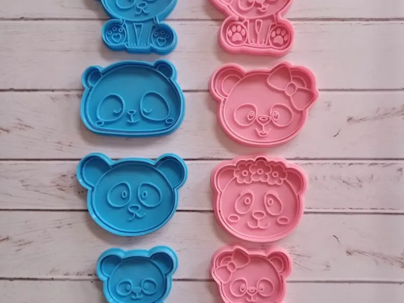 PANDA CORTANTE DE GALLETAS