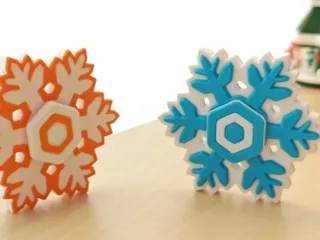 雪花指尖陀螺