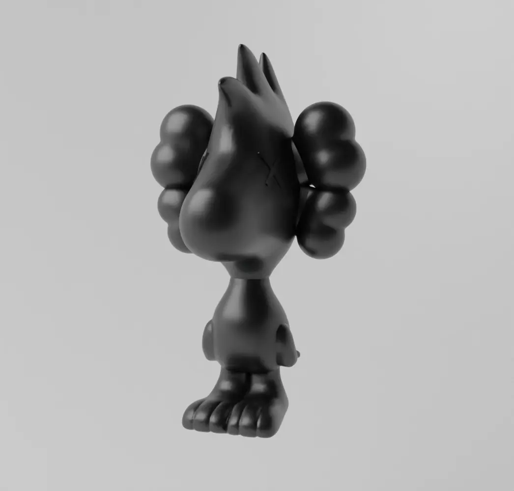 Kaws Snoopy x Woodstock Art Toy Fan Art