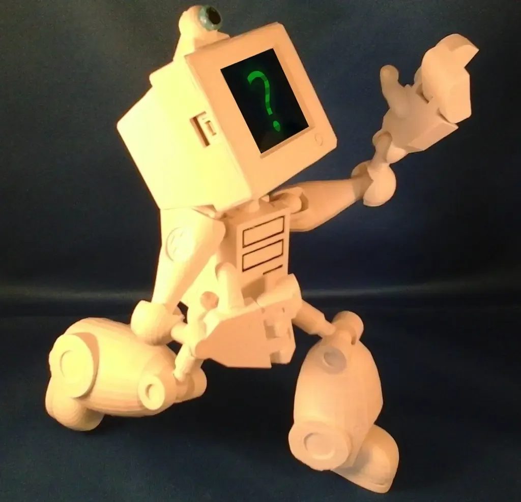 Cymon Fully Posable Robot Toy
