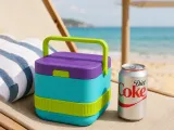 Mini Can Cooler Caddy | Portable Four Can Beverage Holder-3