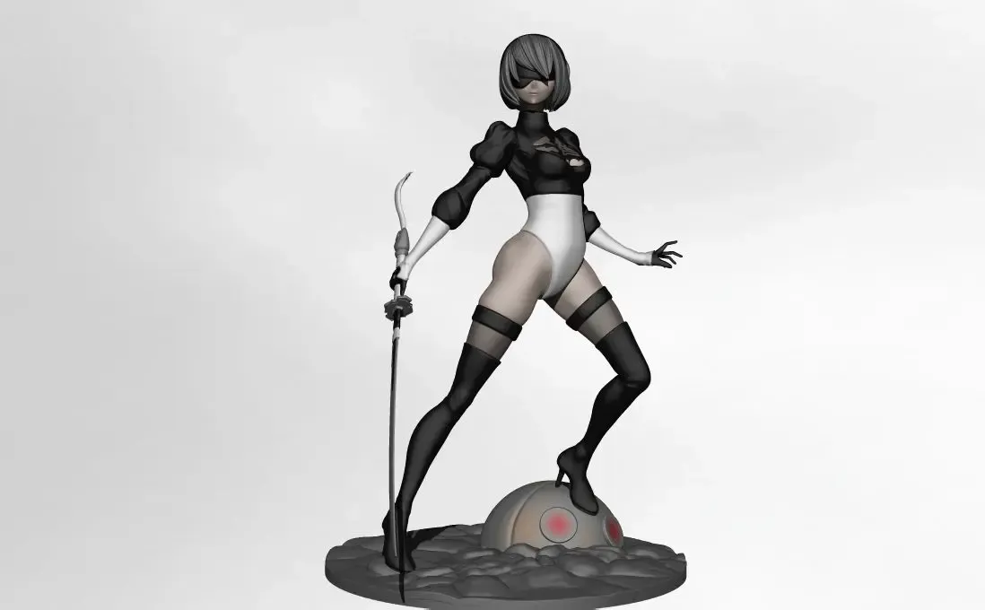 2B from nier automata