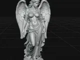 nude angel statue version 2-5