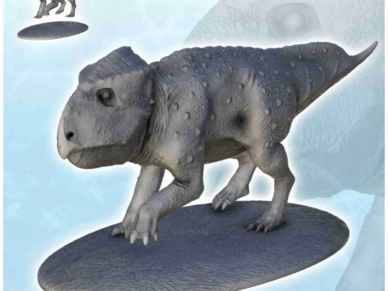 Dinosauro Udanoceratops (3) - miniature figura statua scener