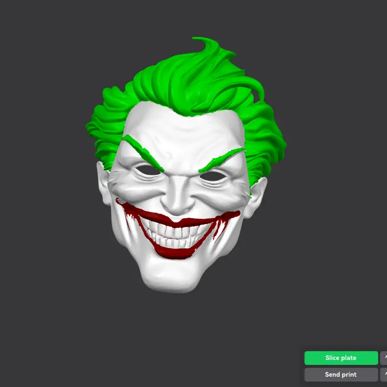 The Joker Mask by MrEmaker3D