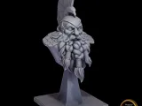 Dwarf warrior bust-1