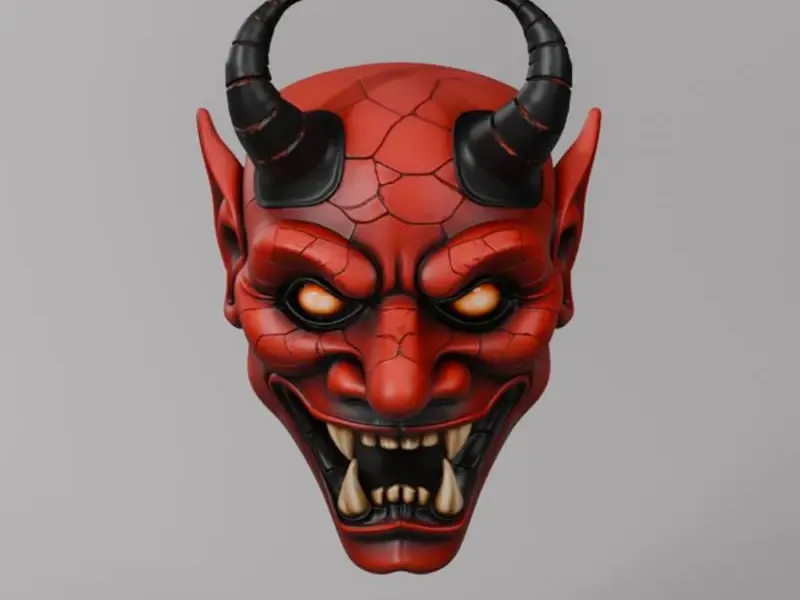 ONI MASK WALL