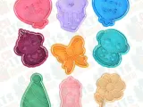 Baby shower cute cookie cutter set of 9-0
