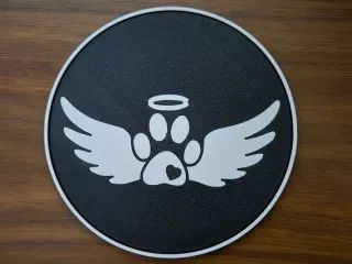 Angel Paw Coaster