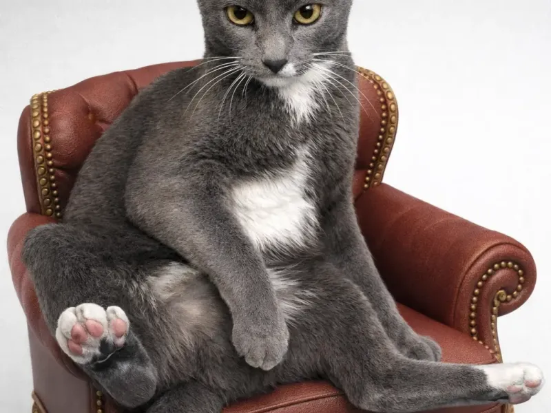 gato sentado