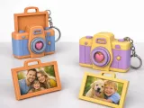 Camera Photo Frame Keychain | Custom Picture Keyring-1
