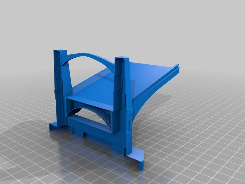 Free Other STL Download - large overpass and draw bridgeby SMT_M 🦊