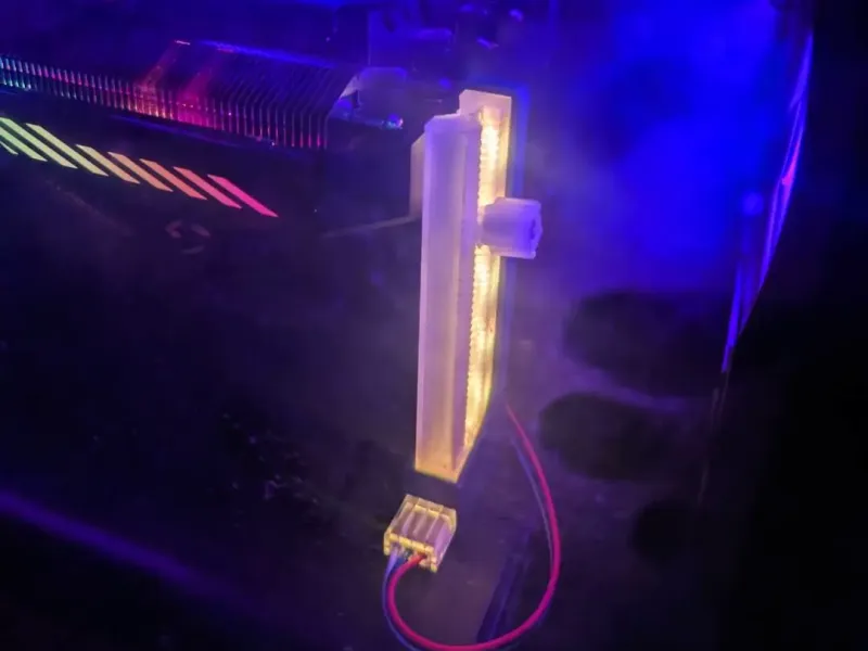 Suporte LED para GPU