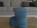 Santa Boot Planter Candy Container 3D Model STL-6